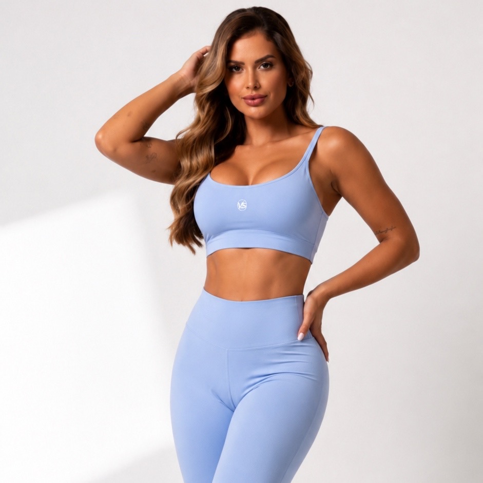 Conjunto Feminino Fitness - Calça legging com Cintura alta